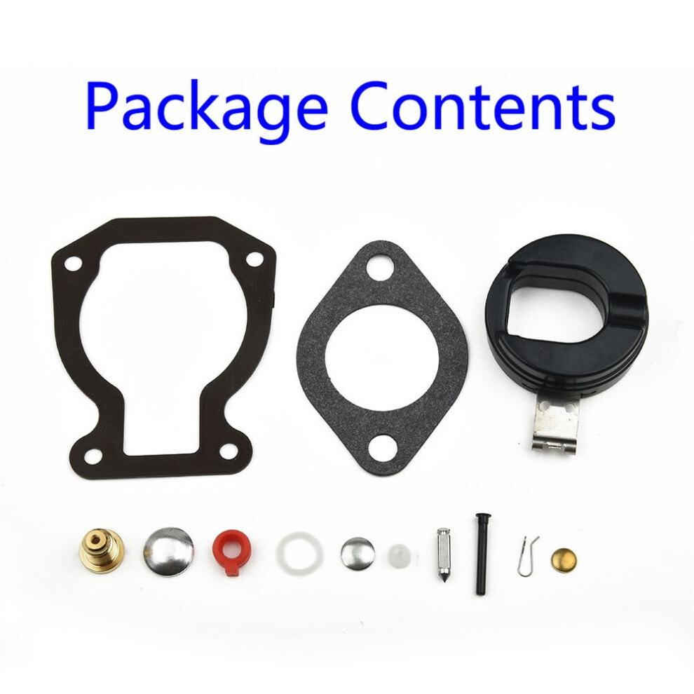 Carburetor Carb Rebuild Repair Kit Float For Johnson 4 14 15 For Hp 9399596207797