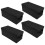 2/3/4Pcs DVD Storage Box – Nonwoven CD Organizer with Lid, Dustproof & Foldable, Compatible with DVD/CD 1