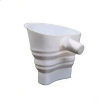 1PC Mess-Free Flour Funnel for Kitchen, Food-Grade Silicone, Stand Mixer Attachment Compatible with 4.5–5 Qt Tilt-Head Models