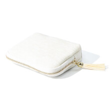 Jewelry Organizer Multiple Compartments High Capacity Travel Jewelry Storage Bag Zipper Delicate Clutch Bag for Women Travel