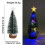 LED mini juletræ med træfod 3