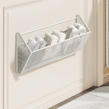 Non-Perforated Bathroom Slipper Rack, Wall-Mounted Adjustable Stainless Steel Shoe Rack, Non-Slip & Rust-Proof – Compatible with Standard Doors