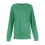 Damehøst Langermet Sidesplitt Løse Bluser Avslappet Pullover Tunika Topper 3