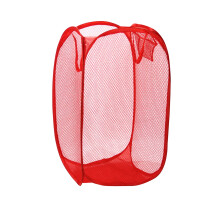 11x11x16in Pop-Up Mesh Laundry Basket, Collapsible & Breathable – Ideal for Dorms, Apartments, Travel – Compatible with Standard Laundry Needs