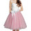 Women's Short Tutu Skirt with Sash Black M 1