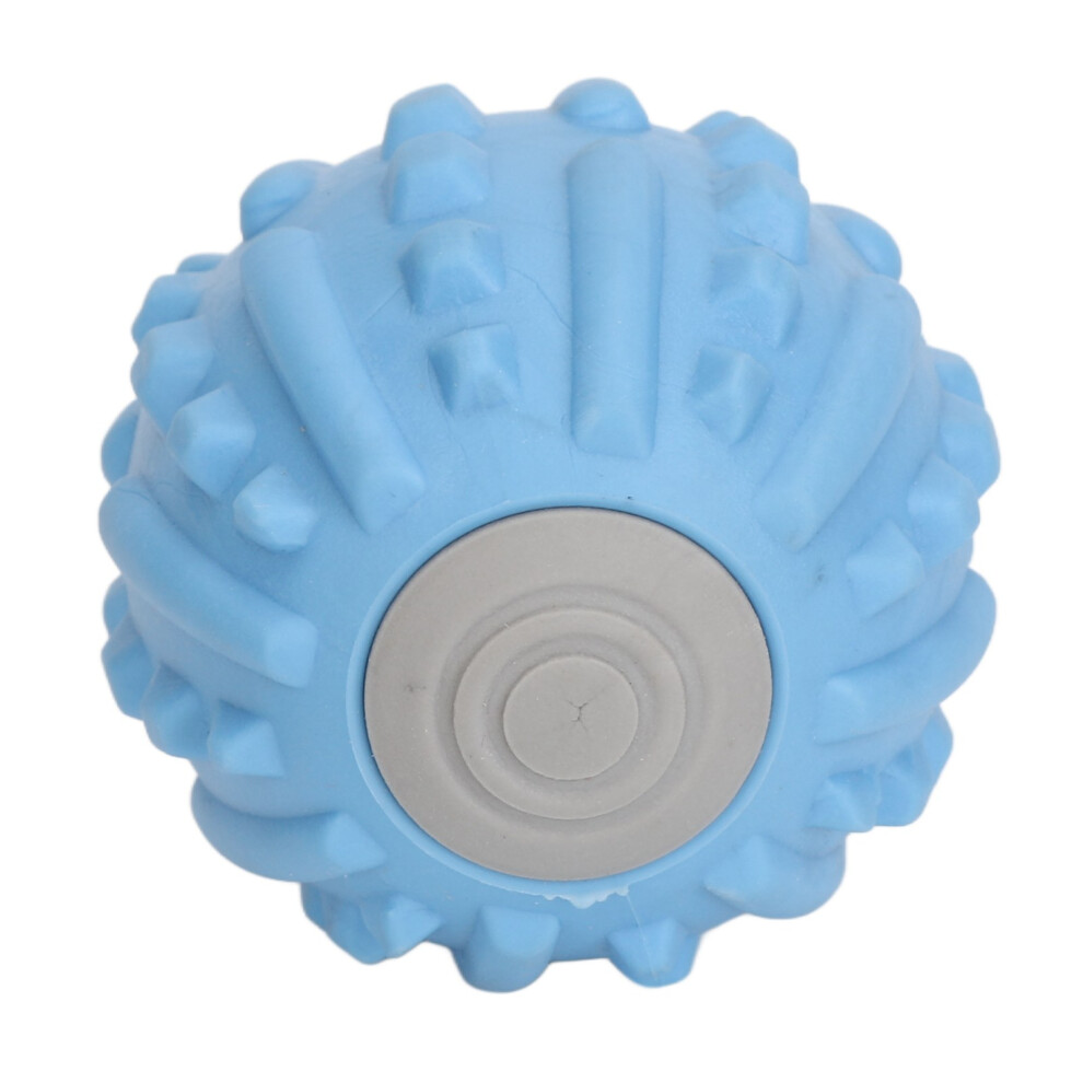 Blue Electric Fascia Massage Ball - Vibrating Trigger Point Relaxation,