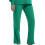Women's Solid Scrubs Set Green 2X 4