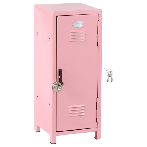Rustproof Mini Locker with Lock and Key, 1 Unit