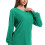 Women's Solid Scrubs Set Green 2X 5