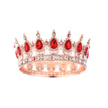 Luxurious Women's Crowns with Rhinestones Birthday Party Hairpieces Suitable for Weddings Proms and Special Occasion