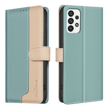 Leather Wallet Phone Case Compatible with Samsung Galaxy A72/A52/A32/A22/A12 – Card Holder & Zipper