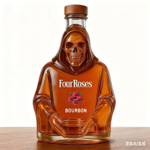Vintage Decanter, Decorative Whiskey Bottle, Off-Road Vehicle Design, Transparent glass bottle Bar decoration (I)