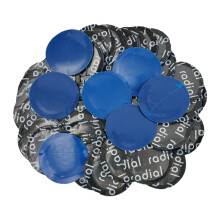 50PCS 32mm Car Rubber Wired Tyre Puncture Repair Mushroom Plug Patch KIT