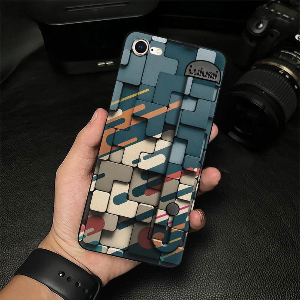 Durable Phone Case Compatible With Iphone 7/8/Se 2020-2022/Se2/Se3 Â Anti-Knock, Kickstand, Wrist Strap, Dirt-Resistant 9399596694993