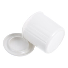 Worgeous Porcelain Butter Dish with Lid Modern Butter Crock for Counter Water-Cooled Ceramic Butter Holder for Soft Butter 0.45 L