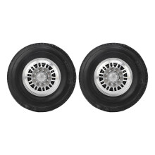 Îmbunătățirea performanței mașinii RC, jante metalice cu design lat al anvelopelor și anvelope din cauciuc, modernizează-ți mașina RC