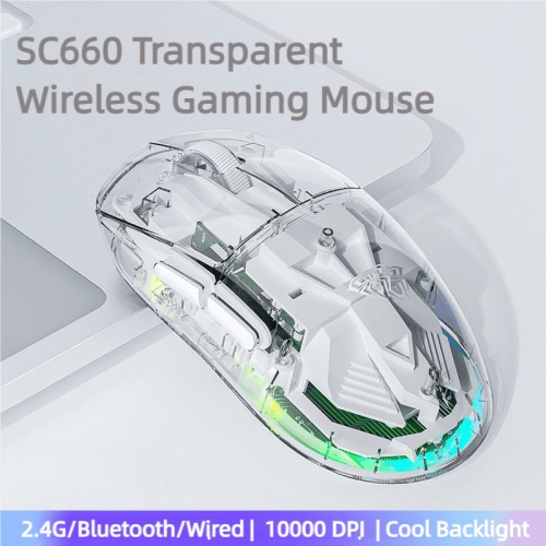 AULA SC660Ασύρματο ποντίκι Bluetooth Gaming Mouse10000DPI Οπτικός αισθητήρας μακροεντολών 1