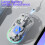 AULA SC660Ασύρματο ποντίκι Bluetooth Gaming Mouse10000DPI Οπτικός αισθητήρας μακροεντολών 4