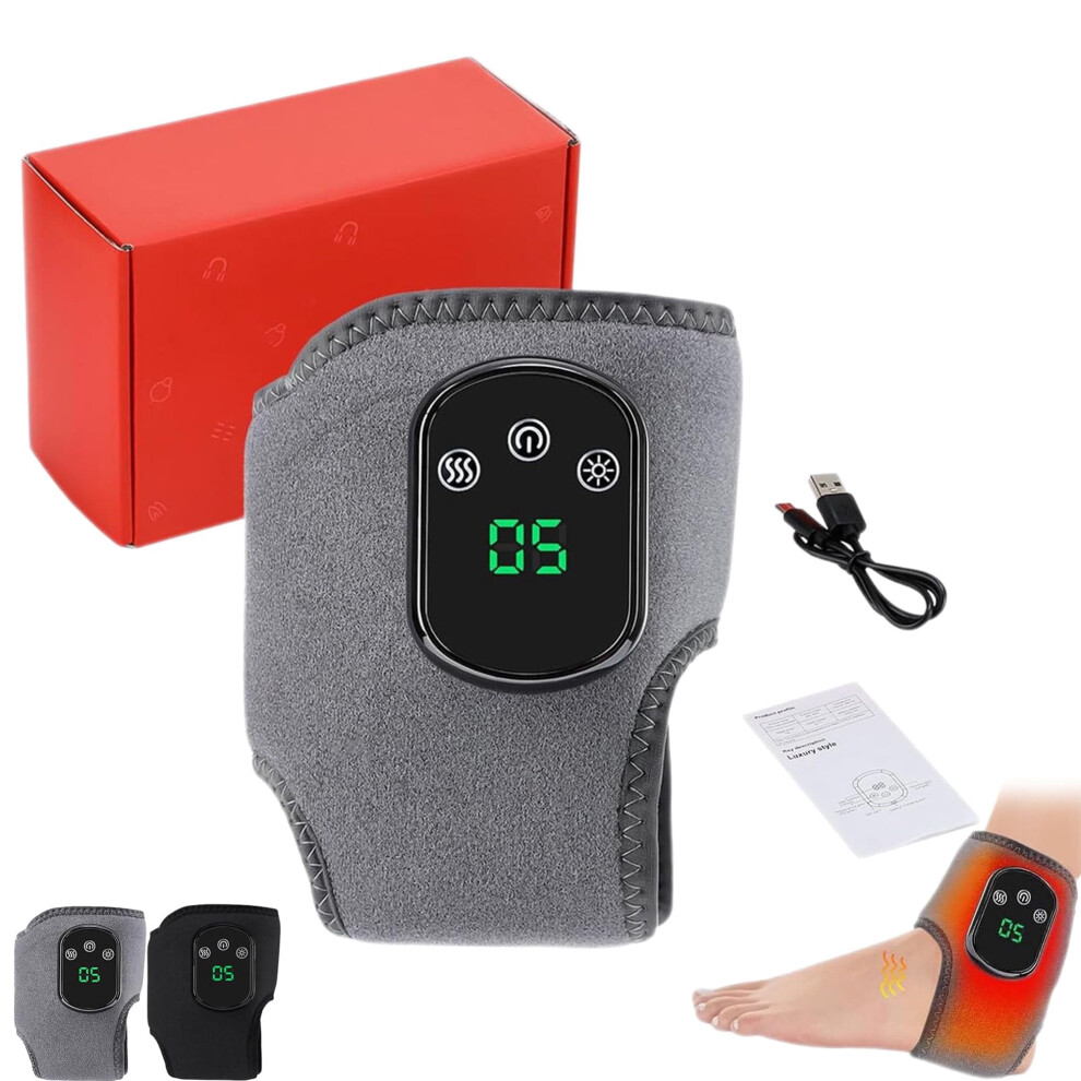 Foot Revive Massager, 3-in-1 Wireless Portable Foot Massager, 3 Vibration Mode, 5 Heat Level, for Plantar Fasciitis, Achilles Tendinitis, Home Use
