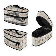 Sewing Machine Handheld Steam Iron Storage Bag Polyester with Zipper Closure Lightweight Organizer, Case Only
