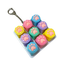 Silent Keyboard Fidget Toy for Stress Relief – Compatible with Office, School, Travel & Anxiety Relief – Keychain Gift