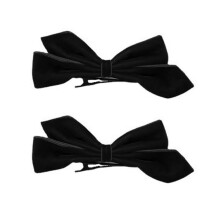 Velvet Bow Hair Clips Women Retro Comfortable Multiple