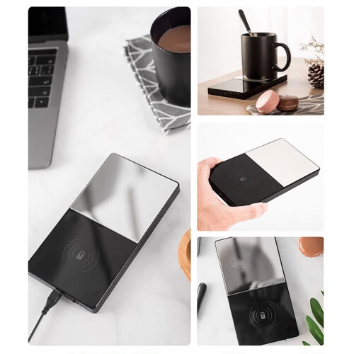 Scaldatazze 2 in 1 e caricabatterie wireless con Smart 1