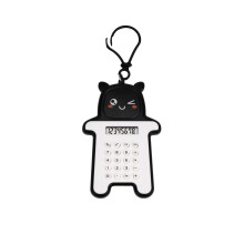 AuroraX Personalized Basic Calculator Mini Cute Keychains,Electric Handheld Desktop Calculator Home Office Teacher Supplies