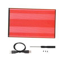Carcasă HDD SSD din aliaj de aluminiu de 2,5 inchi, lumină de activitate LED, rate de transfer de date de până la 480 Mbps