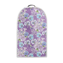 Easy to Clean 15.94"H x 9.45"L x 7.28"W Kitchen Blender Dust Covers Spill-Proof Univesal Blender Cover for Kitchen Home Floral Pattern Purple