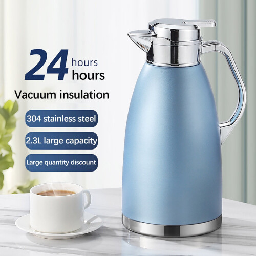 Θερμική καράφα 78OZ/2.3L, μονωμένη καράφα ανοξείδωτου χάλυβα με διπλό τοίχωμα, 1