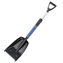 Snow Pusher for Driveway Sidewalk Doorway Ergonomic