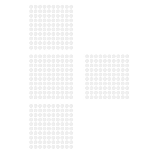 4000Pcs Small White Felt Circles for DIY Hairclips Brooch Craft Pads