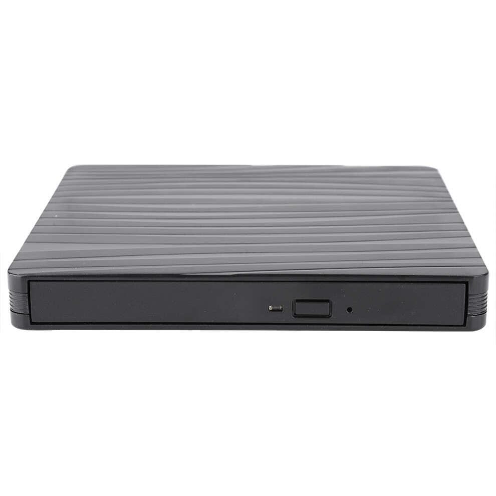 Versatile CD DVD Drive, Dual Port Interface & Portable USB3.0Optical Disc Player for Laptops Desktops All-in-One PCs-image-OPC-PSBT6DG-NEW