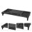 Small Monitor Riser Black Plastic 1 Pc 52.5x23 cm with USB 7