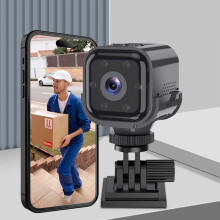 Kamera bezpieczeństwa 1080P HD WiFi z uchwytem 360, detekcją ruchu, dwukierunkowym dźwiękiem, widzeniem nocnym, sterowaniem za pomocą