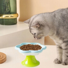 Slow Feeder for Cats Food Bowls,Elevated Food Bowl for Pet Bowls for Cats,Cat Dishes Small Dog Food Bowls,Ceramic Cat Feeding Bowls Cat Bowls Cute