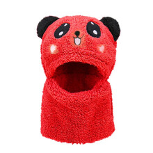 Polyester Fiber Cartoon Children's Hats for Autumn and Winter, Double Warm and Windproof, Suitable for Ages 2 - 10