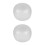 2Pcs PVC Inflatable Hat Shaper for Home Use White Cap Display Stand 1