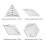 Transparent Quilting Sewing Patchwork Ruler Measuring Template Hexagon DIY Handmade Tailor Supplies Tools 4