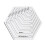 Transparent Quilting Sewing Patchwork Ruler Measuring Template Hexagon DIY Handmade Tailor Supplies Tools 5