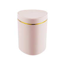 Small Bathroom Trash Can with Pop-Up Lid, 6.29x4.92", Compatible with Kitchen/Bedroom/Living Room/Office