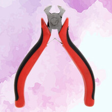 Red Guitar String Cutter and Repair Tool for Guitarists and Luthiers - Compact Metal Design for Easy String Maintenance