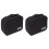 2Pcs Travel Pouch for Small Electronics Waterproof Black Organizer 1