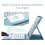 Compatible with IPad 9.7'' 6th 5th Generation Case with Touch Keyboard and Mouse - Ultimate Protection & Functionality 3