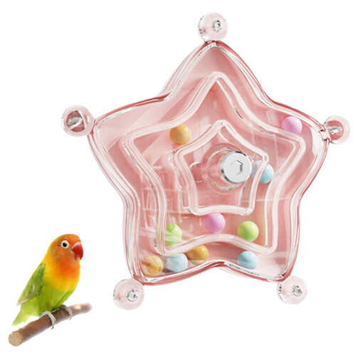 Parrot Spinner Toy for Mental and Beak Exercise
