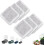 6 PCS Charcoal Replacement Filters Compatible with Petmate Replendish Mason Gravity Waterers 1