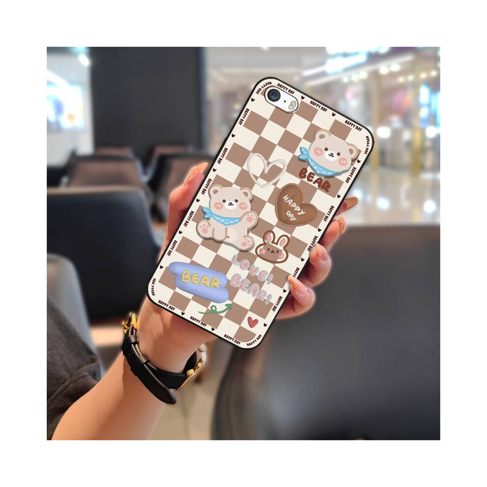 Shockproof Graffiti Phone Case Compatible With Iphone 5/5S/Se – Waterproof, Dustproof, Anti-Knock Tpu Silicone Cover 9085618885776