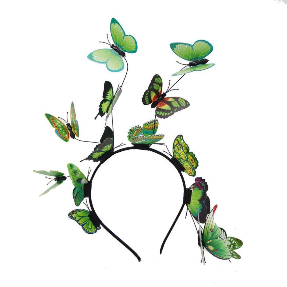 Unisex Pe Fairy Butterfly Hair Head Band For Women And Girls, Fashion Design With Fine Workmanship