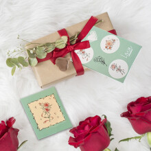 Paper Pop Up Greeting Cards Paper Valentine's Day Anniversary Wedding Card Gifts Romantic Floral Greeting Cards for Couples,Women,Mother,Girl